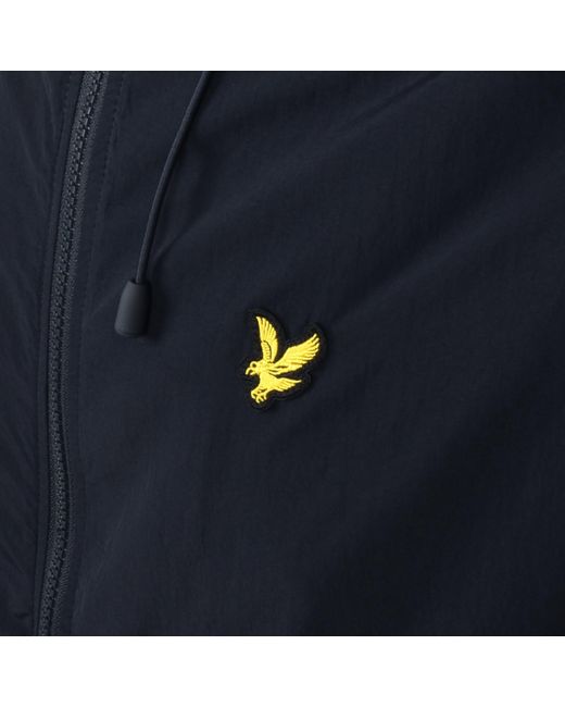 Lyle & Scott Blue Windbreaker Jacket for men