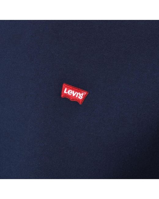 Levi's Blue Crew Neck Sweatshirt for men