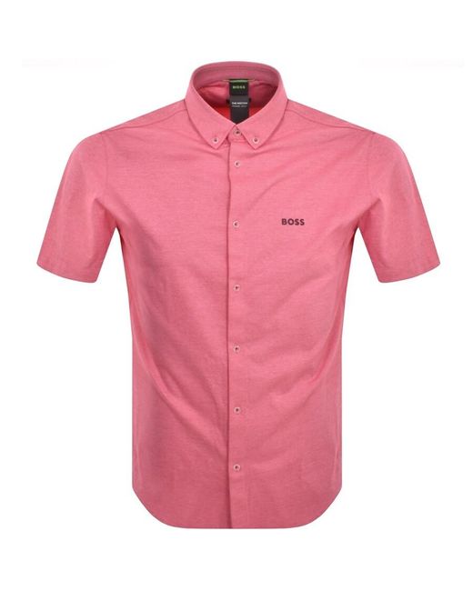 Boss Pink Boss Motion S Short Sleeved Shirt for men