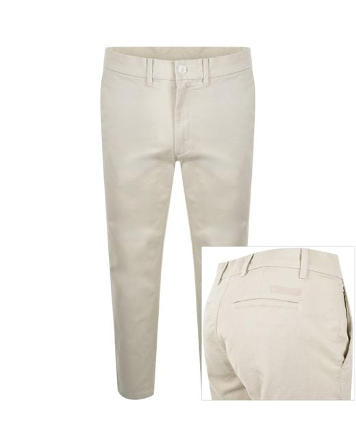 Calvin Klein Natural Modern Twill Chinos Oatmeal for men