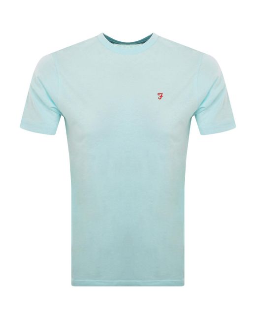 Farah Blue Sheston 3 Pack T Shirts for men