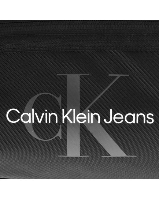 Calvin Klein Black Jeans Duffle Bag for men