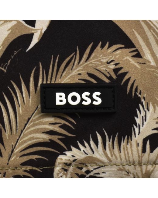 BOSS BUSINESS Green Boss Vibe Swim Shorts for men