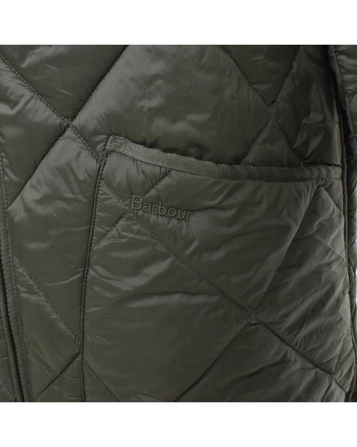 Barbour Green Liddesdale Action Quilted Jacket for men