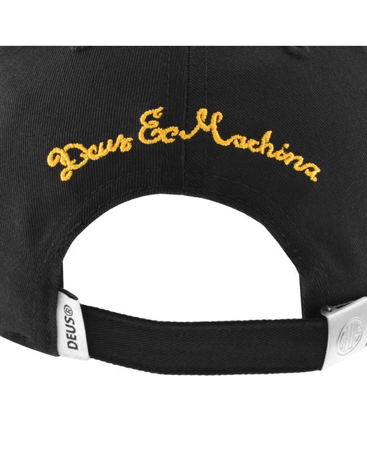 Deus Ex Machina Black Conduit Cap for men