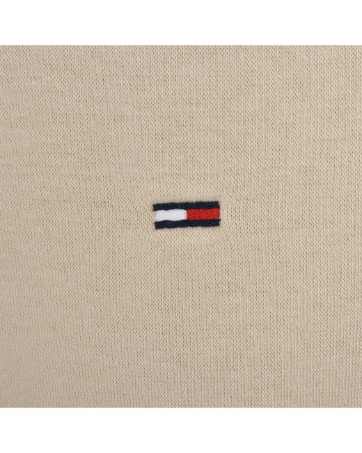 Tommy Hilfiger Natural Flag Logo Hoodie for men