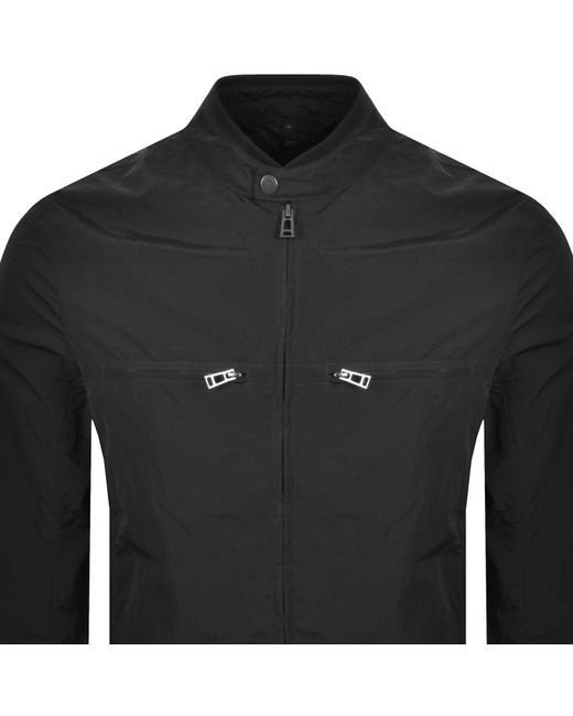 Belstaff Black Grid Jacket for men