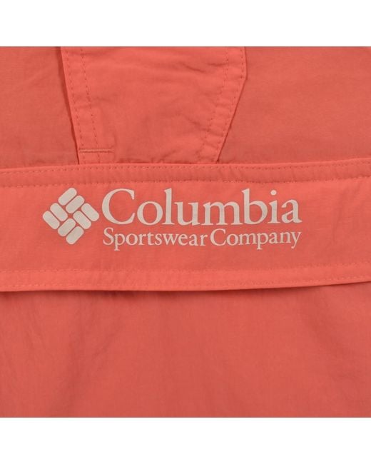 Columbia Red Challenger Windbreaker Jacket for men