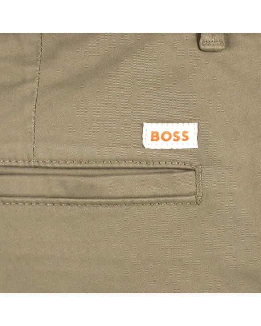 Boss Natural Boss Chino Slim Shorts for men