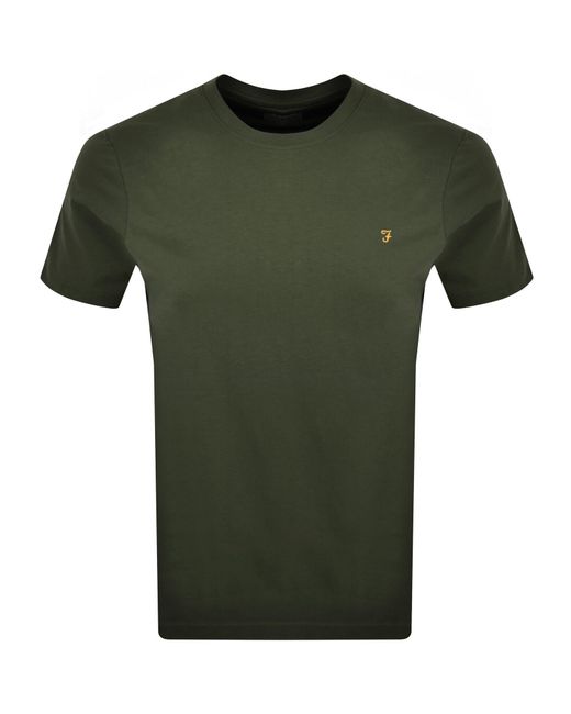 Farah Green Farah Danny T Shirt for men