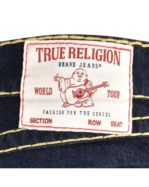True Religion Blue Ricky Super Flap Jeans for men