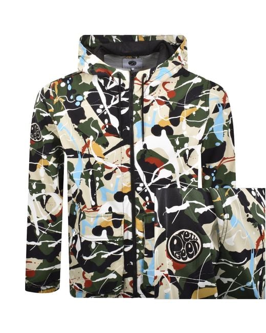 Pretty Green Green Convergence Jacket for men