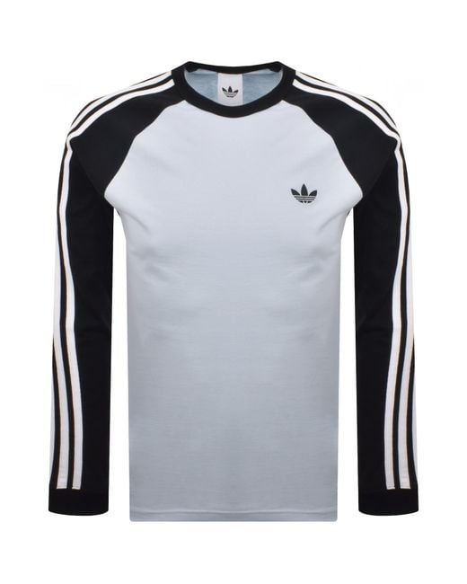 Adidas Originals Black 3 Stripes T Shirt for men
