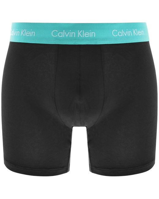 Calvin Klein Green Underwear 5 Pack Boxer Briefs for men