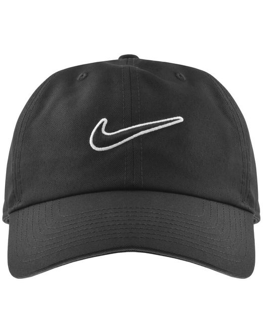 Nike Black Swoosh Club Cap for men