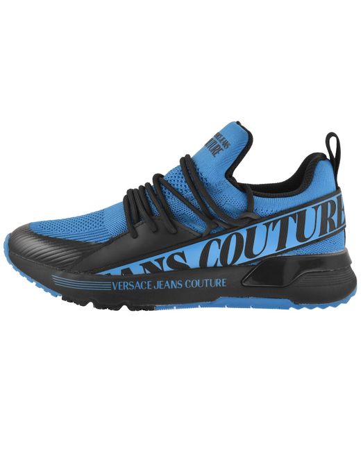 Versace Jeans Blue Couture Fondo Dynamic Trainers for men