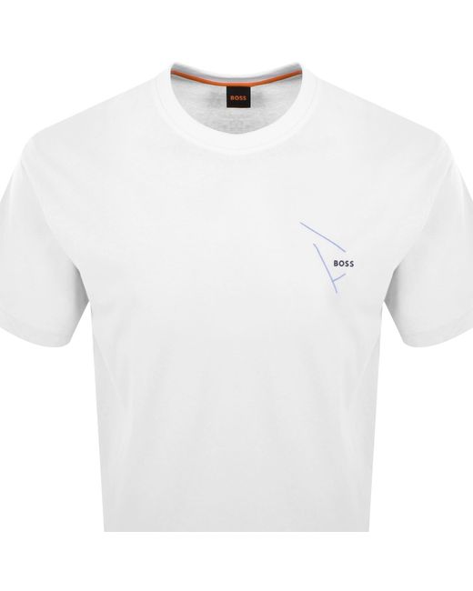 Boss White Boss Te Section T Shirt for men