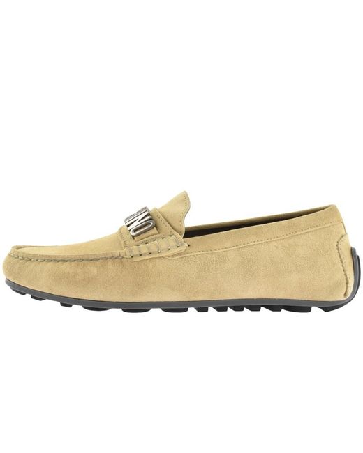 Moschino Natural Driver Shoes for men