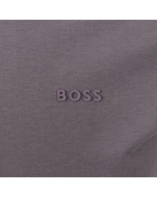BOSS BUSINESS Gray Boss Thompson 01 T Shirt for men