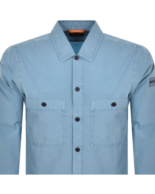 Boss Blue Boss Locky 1 Overshirt for men