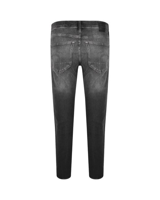 G-Star Gray G-Star 3301 Slim Fit Jeans Mid Wash for men