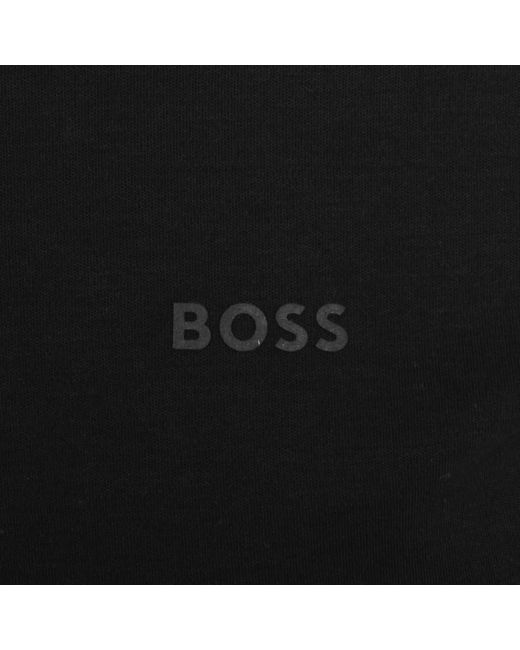 BOSS BUSINESS Black Boss Penrose 38 Polo T Shirt for men