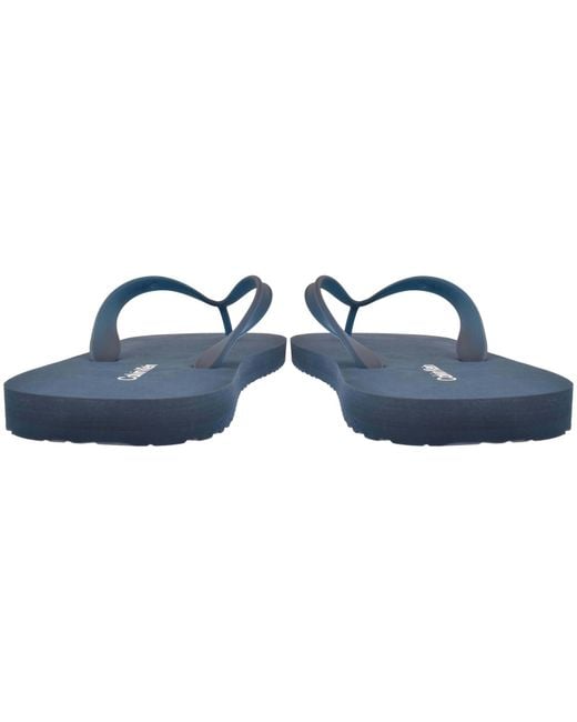 Calvin Klein Blue Beach Flip Flops Ck for men