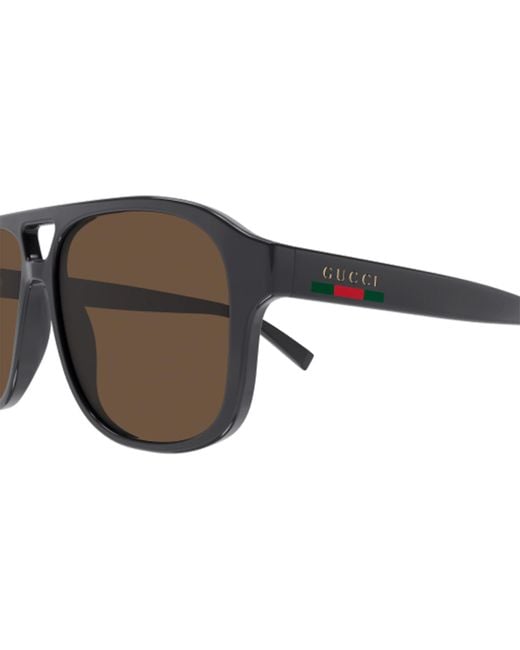 Gucci Brown Gucci Gg1856S Sunglasses for men