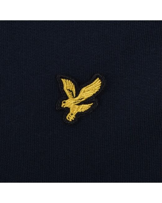 Lyle & Scott Blue Panelled Sweatshirt for men