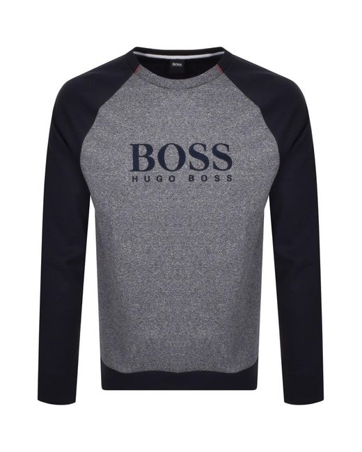 boss navy sweatshirt