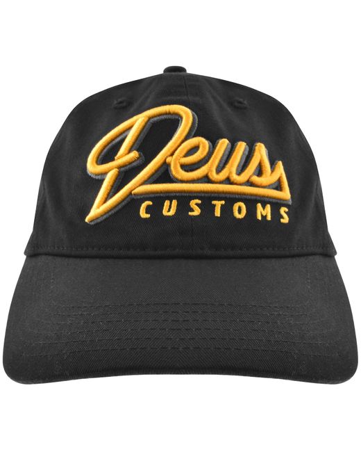 Deus Ex Machina Black Conduit Cap for men