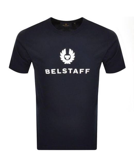 Belstaff Blue Signature T Shirt for men