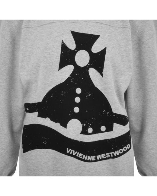 Vivienne Westwood Gray Sander Sweatshirt for men