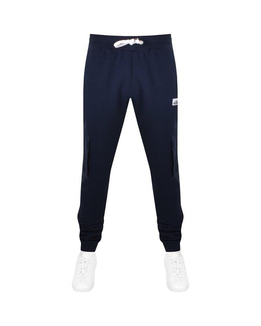 Ellesse Cotton Mattio joggers in Navy (Blue) for Men | Lyst