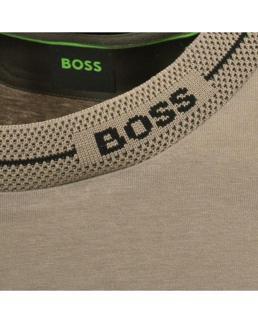 Boss Gray Boss Tee 11 T Shirt for men