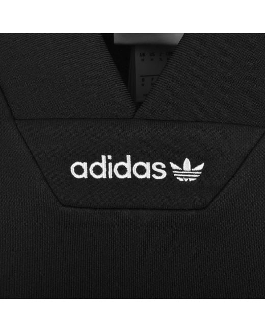 Adidas Originals Black Football Jersey T Shirt for men