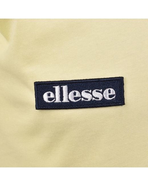 Ellesse Yellow Ringetto T Shirt Light for men