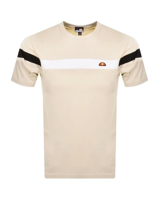 Ellesse White Caserio T Shirt for men