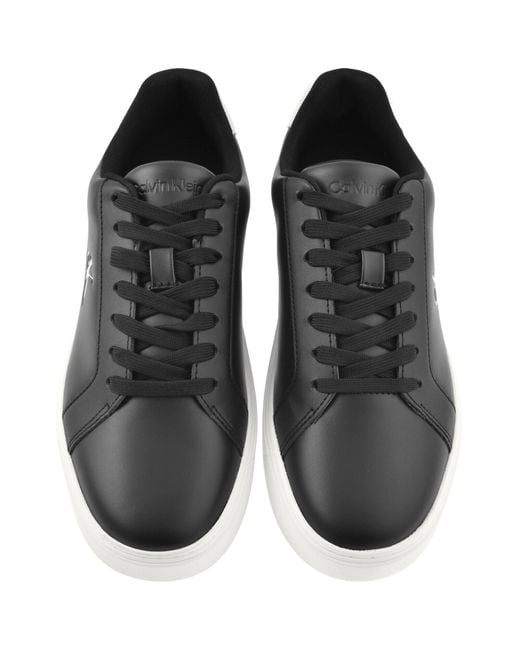 Calvin Klein Black Classic Cupsole Trainers for men