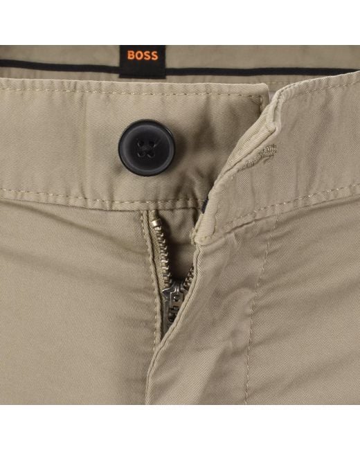 Boss Natural Boss Chino Slim Shorts Light for men
