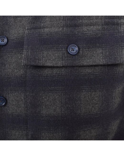 BOSS BUSINESS Gray Boss C Owen Overshirt for men