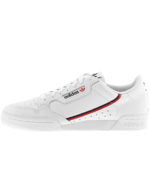 adidas men's continental 80 white