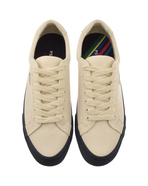 Paul Smith White Amos Trainers Off for men