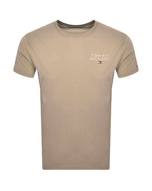 Tommy Hilfiger Natural Logo T Shirt for men