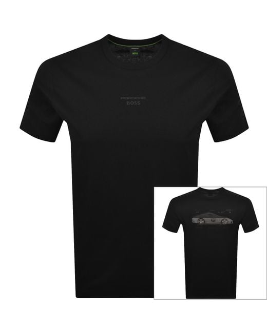 Boss Black Boss X Porsche Spirit70 Car T Shirt for men
