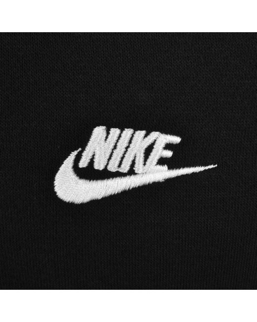 Nike Black Full Zip Club Hoodie for men