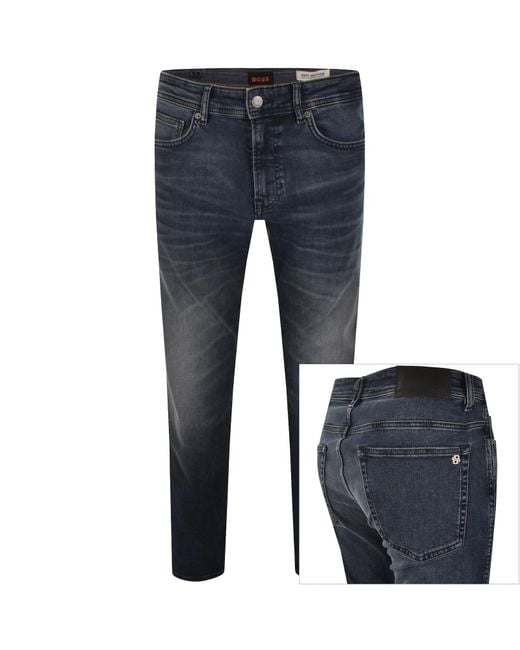Boss Blue Boss Delaware Slim Fit Jeans for men
