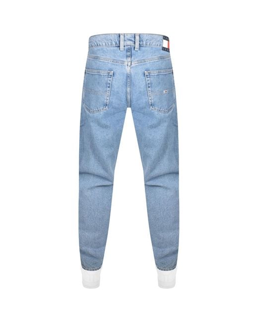 Tommy Hilfiger Blue Isaac Tapered Jeans for men
