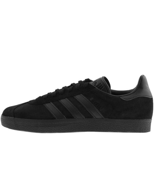 adidas Originals Gazelle Trainers in Black for Men | Lyst