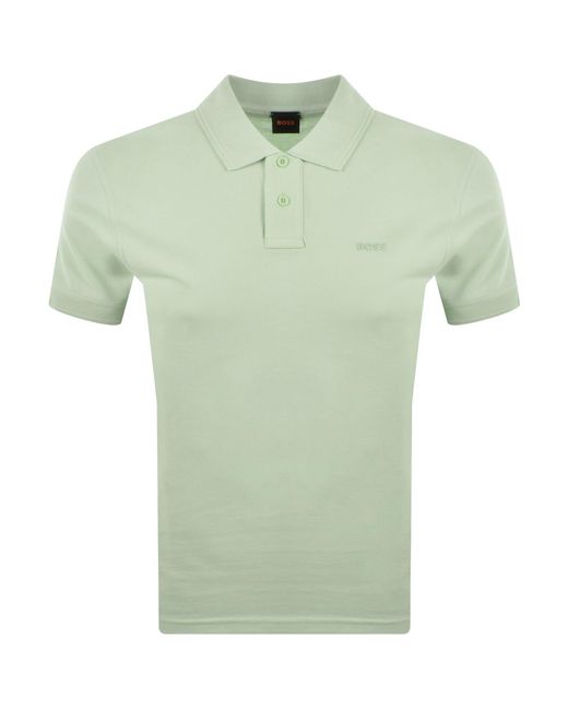Boss Green Boss Prime Polo T Shirt Open for men